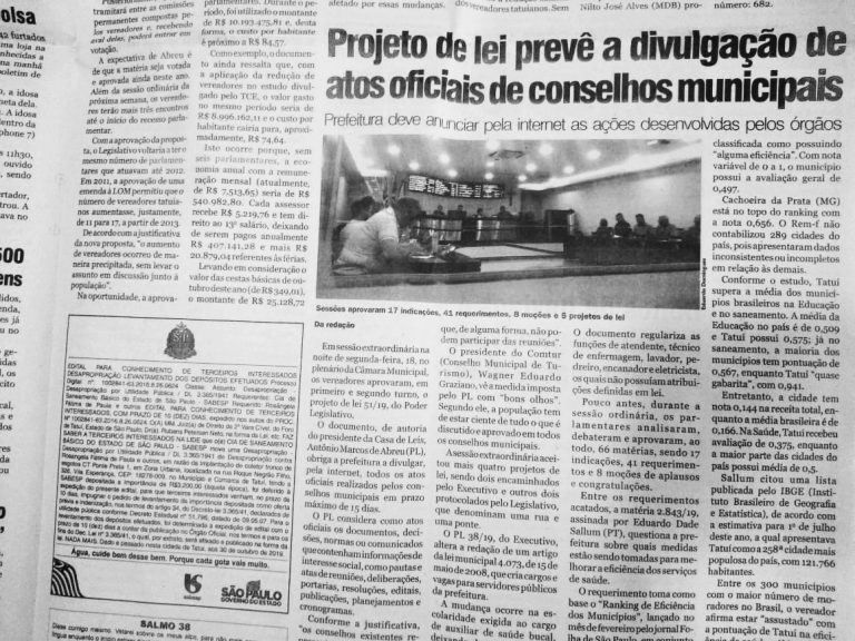 Projeto é de autoria de Marquinho de Abreu