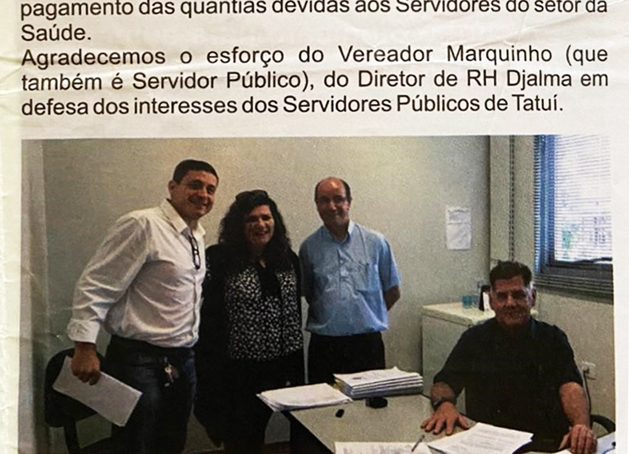 Marquinho garante insalubridade para servidores municipais