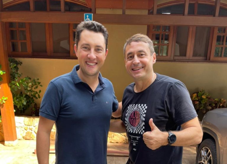 Rodrigo Gambale e Marquinho da Santa Casa